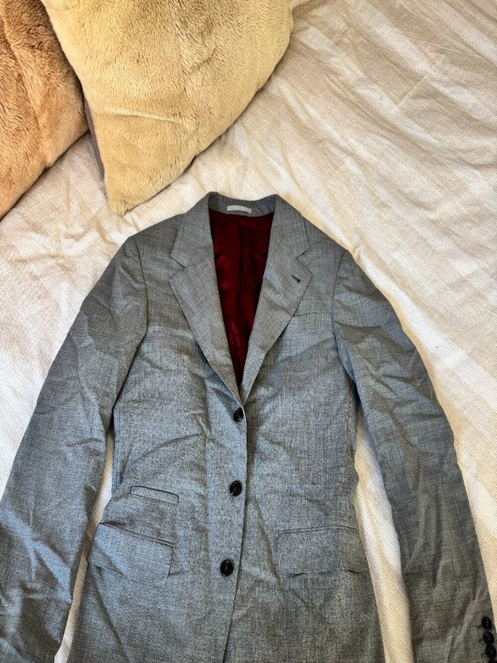 Brunello Cucinelli Men's Blazer in Grey